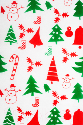 Изображение товара Набор бумаги для оформления подарков Erich Krause Decor Новый год / 49740