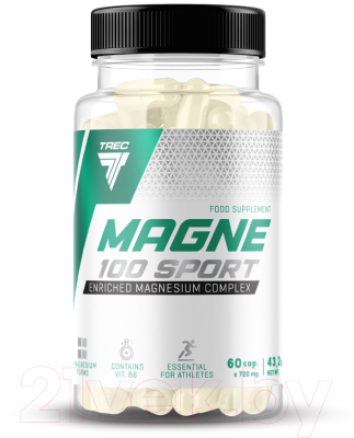 Минерал Trec Nutrition Magne-100 Sport (60 капсул)