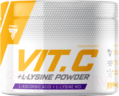 Комплексная пищевая добавка Trec Nutrition VIT. C. + L-Lysine Powder (300 грамм)