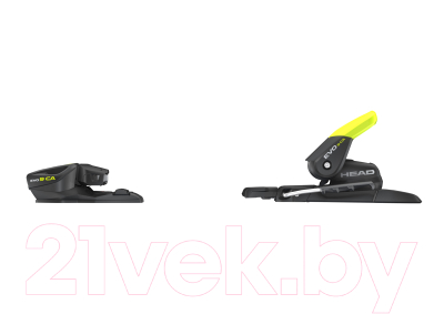 Крепления для горных лыж Head EVO 9 GW CA Brake 85 [D] / 100810 (Solid Black/Flash Yellow)