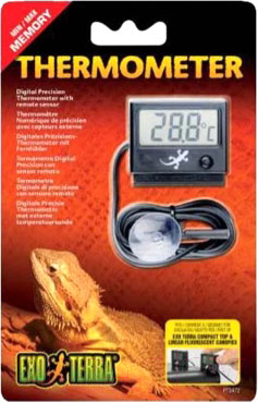 Термометр для террариума Exo Terra Цифровой прецизионный измеритель. PT2472 / H224727