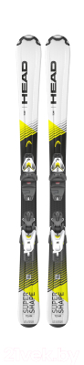 Горные лыжи с креплениями Head Supershape Team SLRP+SLR4.5 GWAC BR.80[I] / 314200 (р.87, White/Yellow)