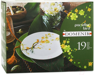 Изображение товара Набор столовой посуды Domenik Paradise Bird DM90120