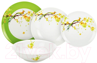 Изображение товара Набор столовой посуды Domenik Paradise Bird DM90120