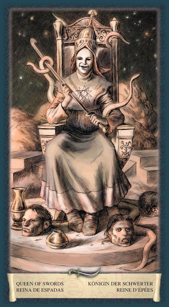 Гадальные карты Lo Scarabeo Alligo/Minetti/Penco Dark Grimoire Tarot / EX163 — фото 4