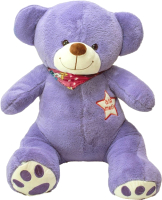 Мягкая игрушка Дара-фуд Медведь Хакс / 210и (фиолетовый) - 