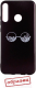 Чехол-накладка Case Print для Huawei P40 Lite / Nova 6SE (очки) - 