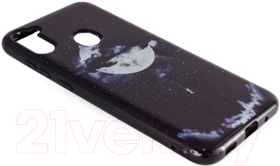 Чехол-накладка Case Print для Huawei Y6p (луна в облаках)