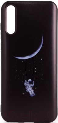 Чехол-накладка Case Print для Huawei Y8p (астронавт на луне)