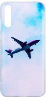Чехол-накладка Case Print для Huawei Y8p (самолет) - 