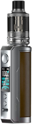 Электронный парогенератор VooPoo Drag X Plus Pro Edition 100W Pod 5.5мл без батареи (серебристый/коричневый)