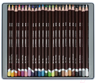 Набор цветных карандашей Derwent Coloursoft / 0701027 (24цв)