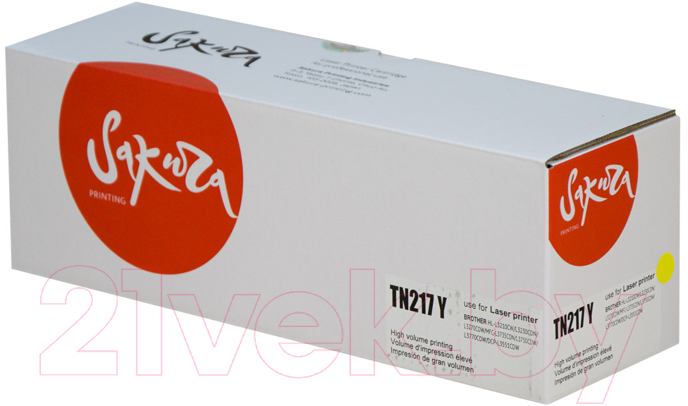Картридж Sakura Printing SATN217Y