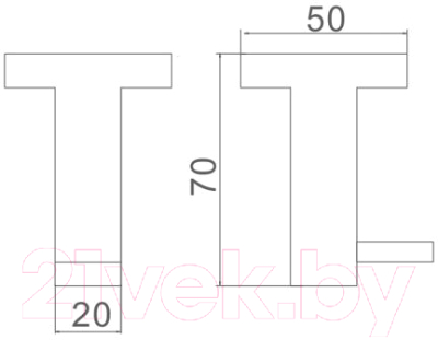 Крючок для ванной Ledeme L71705B-1