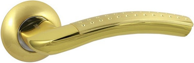 Ручка дверная Vantage V26C (матовое золото) - 