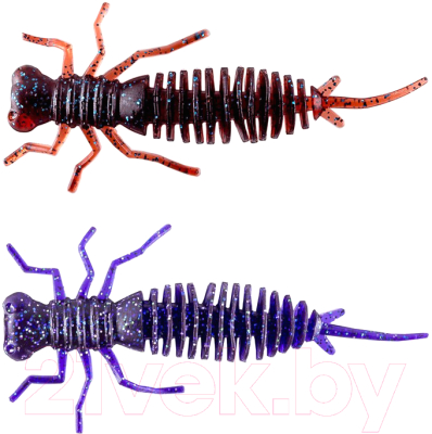 

Мягкая приманка Green Fish, Larva 4см 1.6-11/14