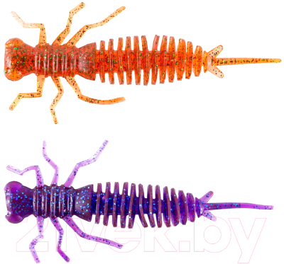 

Мягкая приманка Green Fish, Larva 4см 1.6-22/23