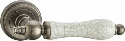 Ручка дверная Vantage V30AS/ZR (состаренное серебро) - 