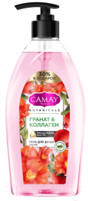 Гель для душа Camay Botanicals Цветы граната (750мл)