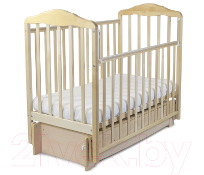 Детская кроватка СКВ Березка / 126005 (береза)