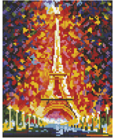 Набор алмазной вышивки БЕЛОСНЕЖКА Париж-огни Эйфелевой башни / 531-ST-S - 