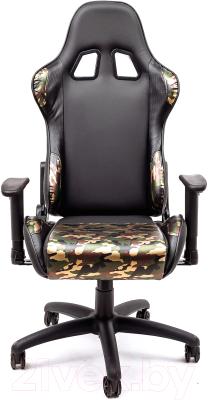 Кресло геймерское AksHome Military Eco (черный/камуфляж)