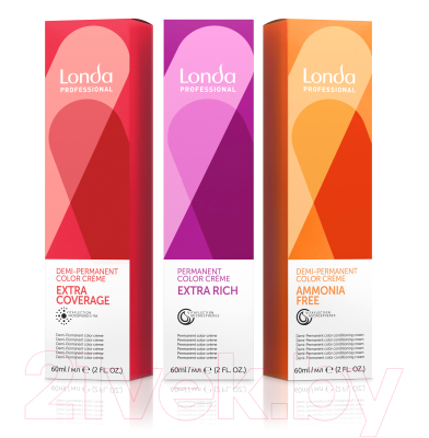 Крем-краска для волос Londa Professional Стойкая Permanent Color Creme Extra Rich 5/6 (светлый шатен фиолетовый)