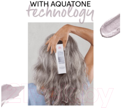 Крем-краска для волос Wella Professionals True Grey Тонер Graphite Shimmer Medium (60мл)