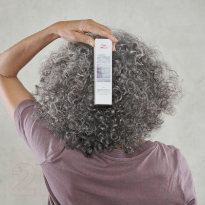 Крем-краска для волос Wella Professionals True Grey Тонер Graphite Shimmer Light (60мл)