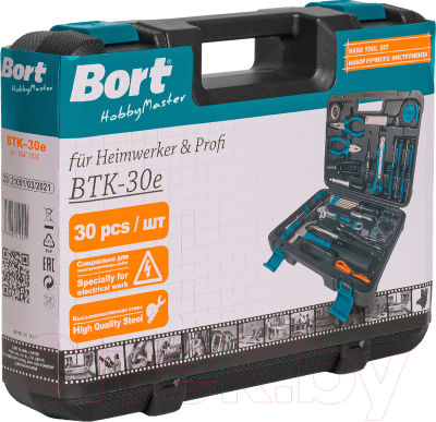 Универсальный набор инструментов Bort BTK-30e (93412529)