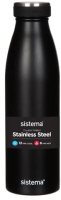 Термос для напитков Sistema 550 (500мл, черный) - 