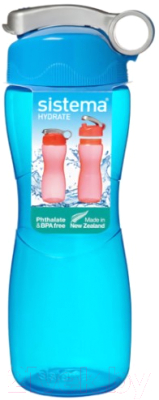 Бутылка для воды Sistema 590 (645мл, синий)