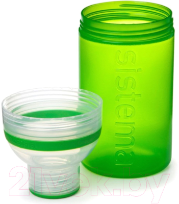 Бутылка для воды Sistema Трио / 820 (480мл, зеленый)