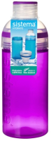 Бутылка для воды Sistema Трио / 840 (700мл, фиолетовый) - 