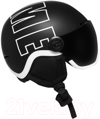 Шлем горнолыжный Prime Snowboards Cool-C2 Visor / 50053 (р-р 58-61, черный)