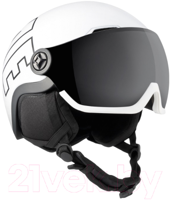 Шлем горнолыжный Prime Snowboards Cool-C2 Visor / 50054 (р-р 61-63, белый)