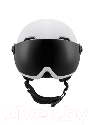 Шлем горнолыжный Prime Snowboards Cool-C2 Visor / 50054 (р-р 61-63, белый)