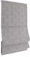Римская штора Delfa Мини Rimini СШД-01М-167/091 (43x160, серый) - 