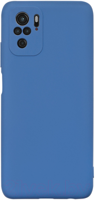 Чехол-накладка Volare Rosso Jam для Redmi Note 10 S (синий)