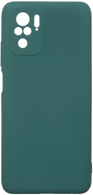 Чехол-накладка Volare Rosso Jam для Redmi Note 10/Note 10 S (зеленый)