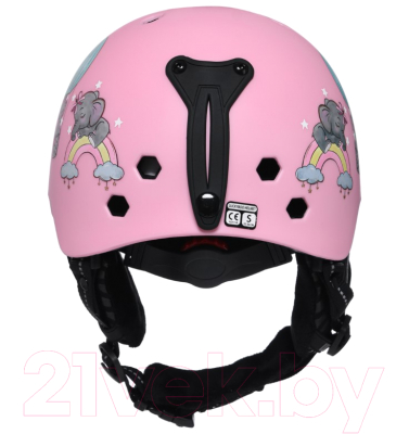 Шлем горнолыжный Luckyboo Future / 50172 (M, розовый)