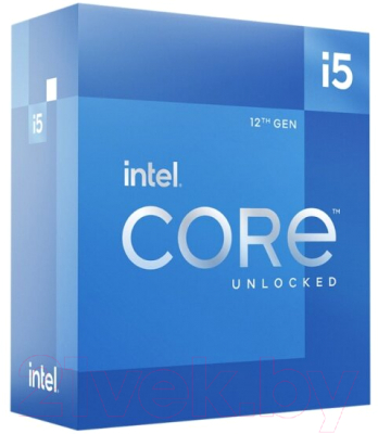 Процессор Intel Core i5-12600K (Box) / BX8071512600KSRL4T