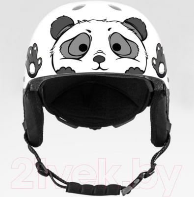 Шлем горнолыжный Luckyboo Play / 50168 (XS, белый)