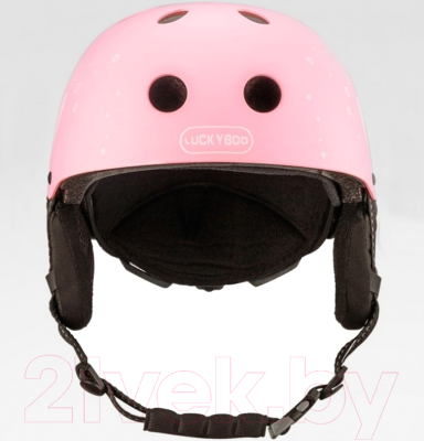 Шлем горнолыжный Luckyboo Play / 50169 (S, розовый)
