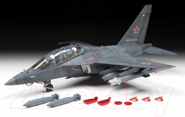 Сборная модель Звезда Легкий бомбардировщик Як-130 / 4818 — фото 2