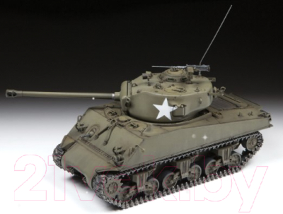 Сборная модель Звезда Американский средний танк М4А3 Шерма / 3676