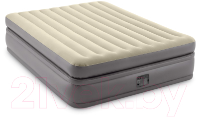 Надувная кровать Intex Queen Comfort Elevated 64164ND (152x203x51, встроенный электронный насос)