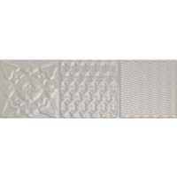 Плитка Monopole Esencia Relieve Perla Brillo (100x300, серый) - 