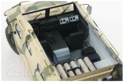 Изображение товара Сборная модель Звезда Бронеавтомобиль ГАЗ Тигр с ПТРК Корнет-Д / 3682