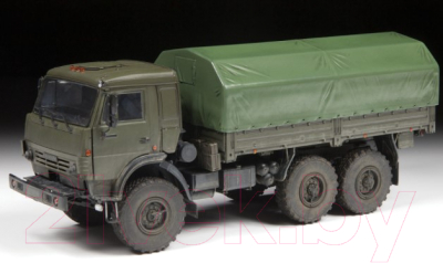 Сборная модель Звезда Российский трехосный грузовик К-5350 Мустанг / 3697